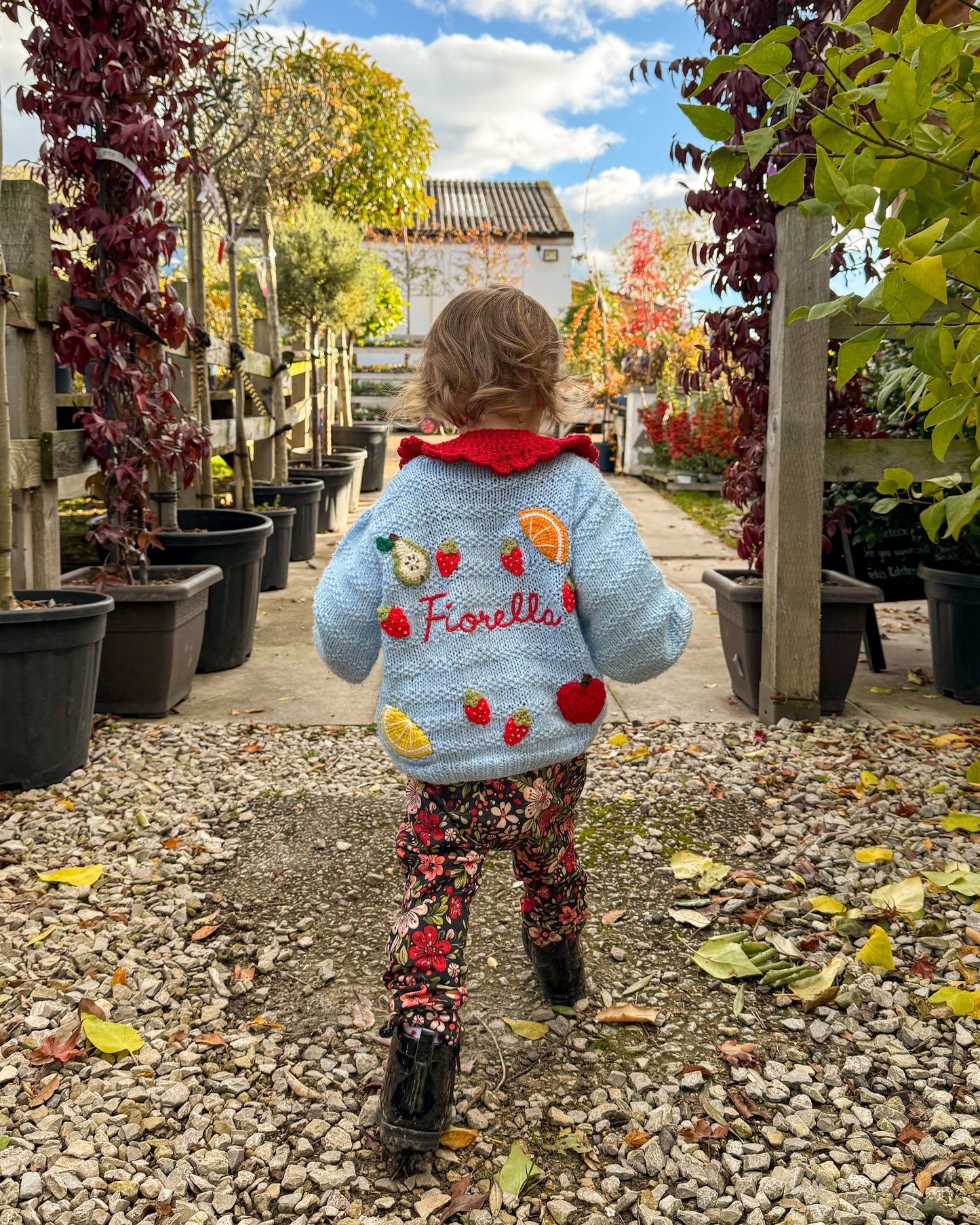 Fruit salad cardigan🍋🍓 | Hand-knitted | 1-5