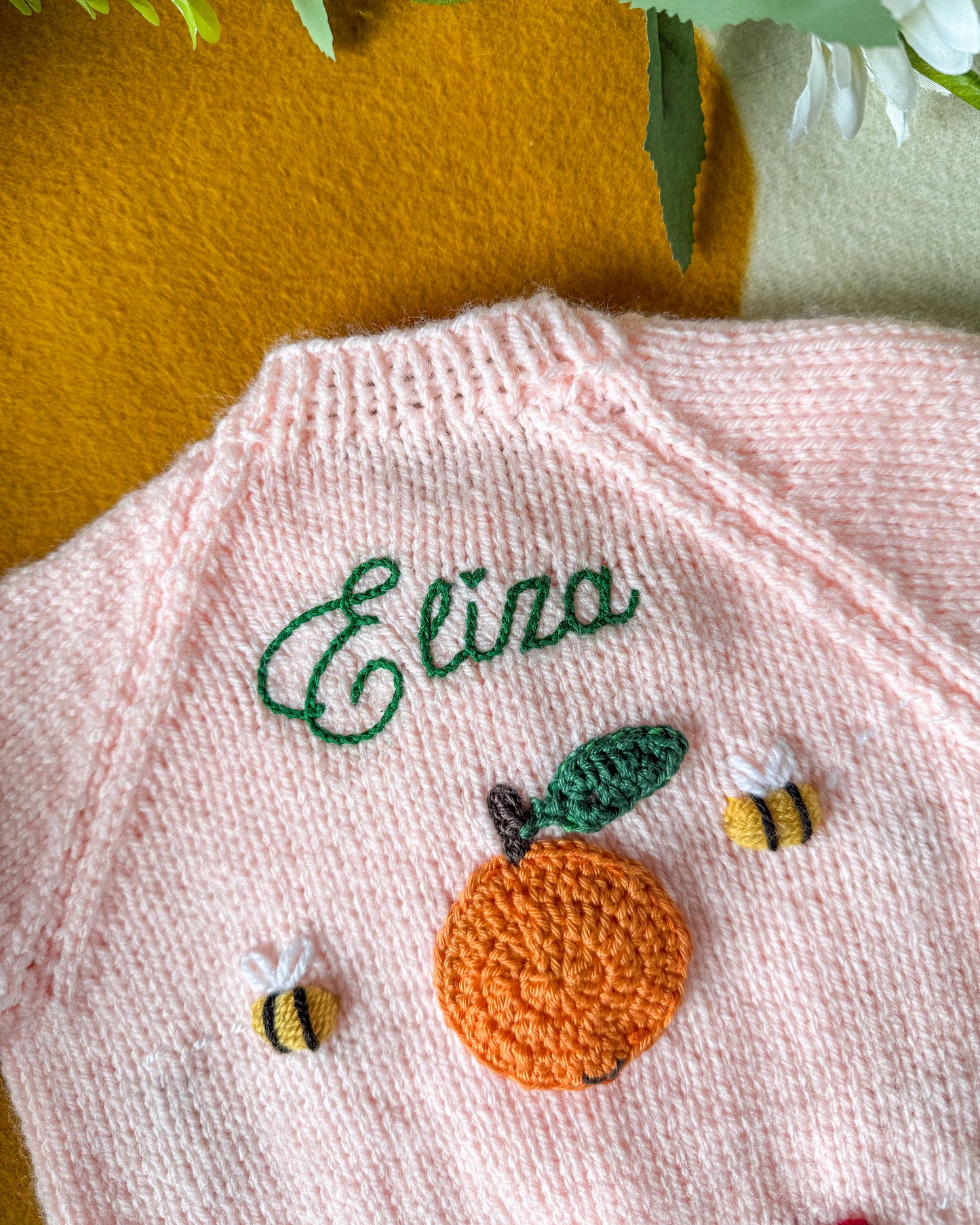 Pre-made | Clementine cardigan | 0-3m