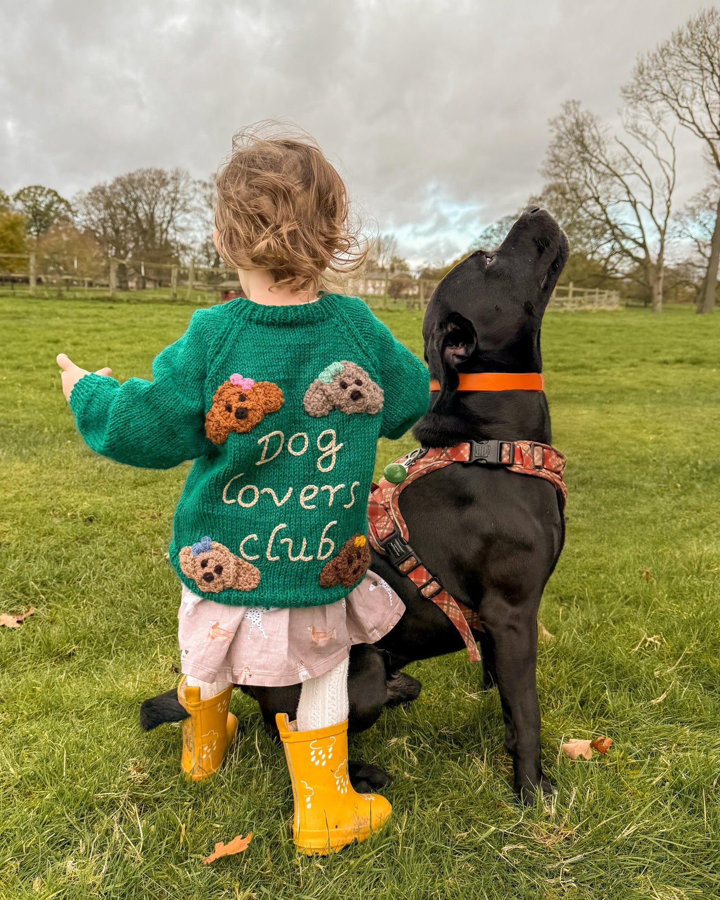 'Dog Lovers Club' cardigan | 1-5