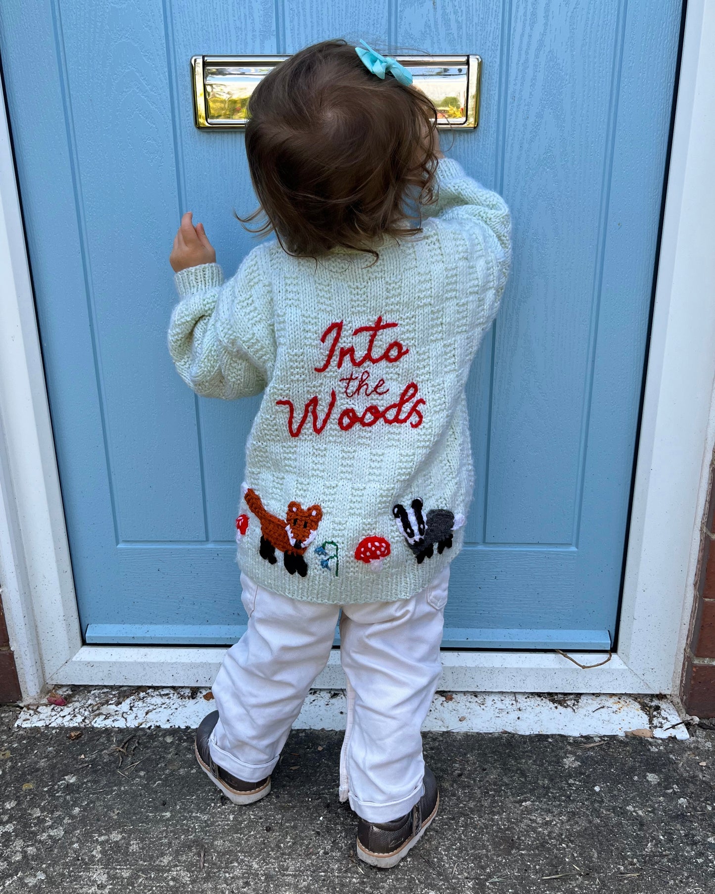 'Into the Woods' cardigan🌲| Hand-knitted | 1-5