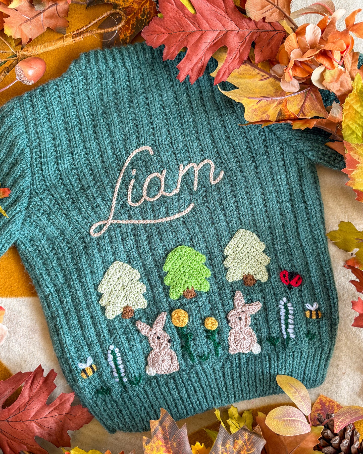 'Wildflower Meadow' cardigan | 6m-5 years