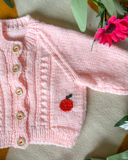 Pre-made | Clementine cardigan | 0-3m