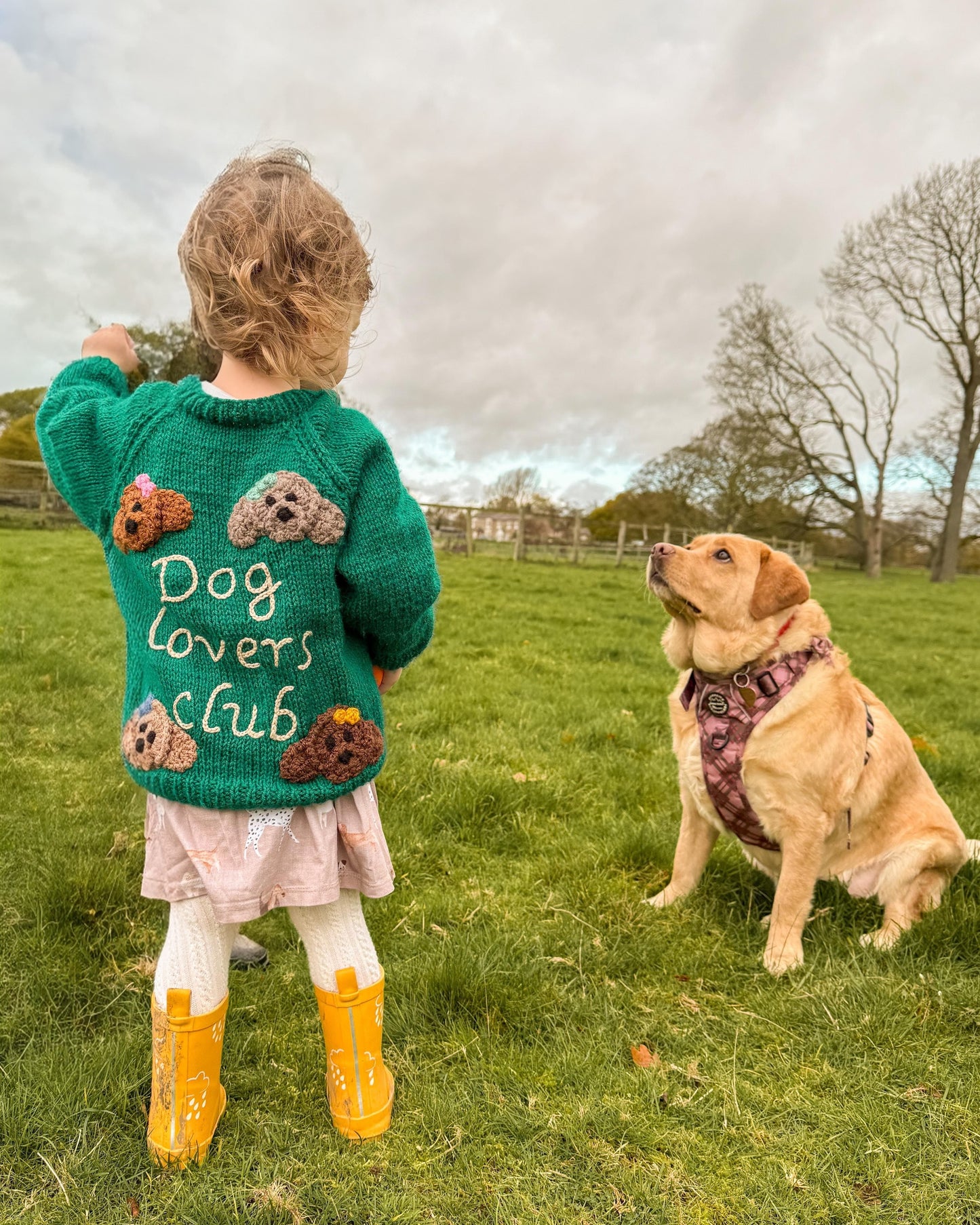 'Dog Lovers Club' cardigan | 1-5