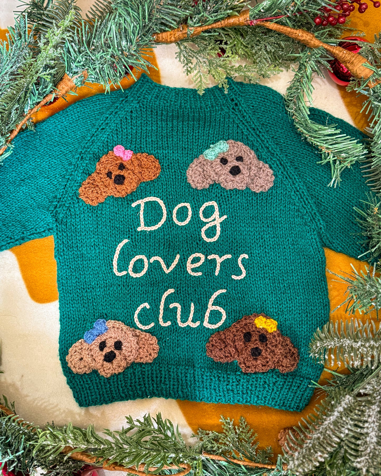 'Dog Lovers Club' cardigan | 1-5