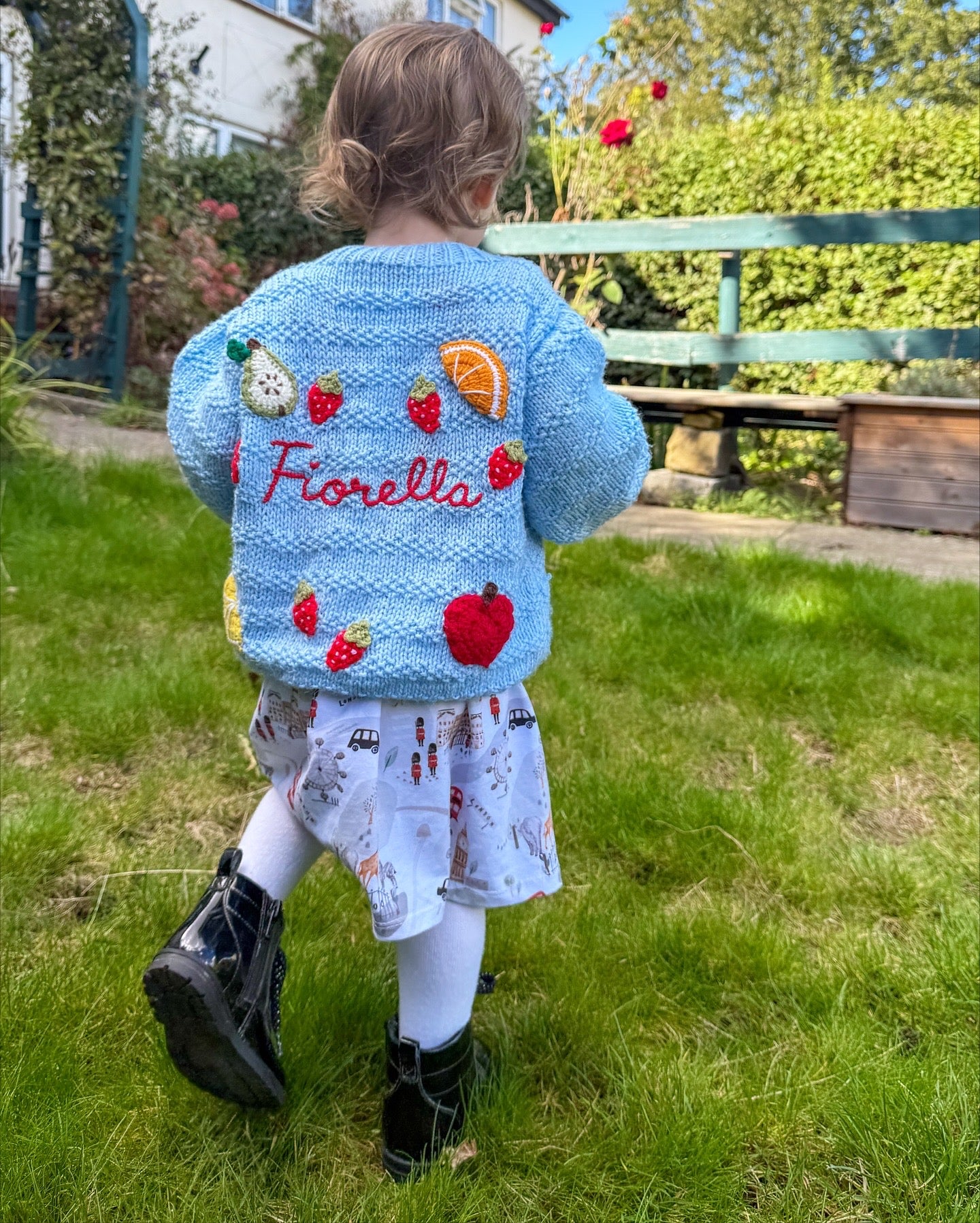 Fruit salad cardigan🍋🍓 | Hand-knitted | 1-5