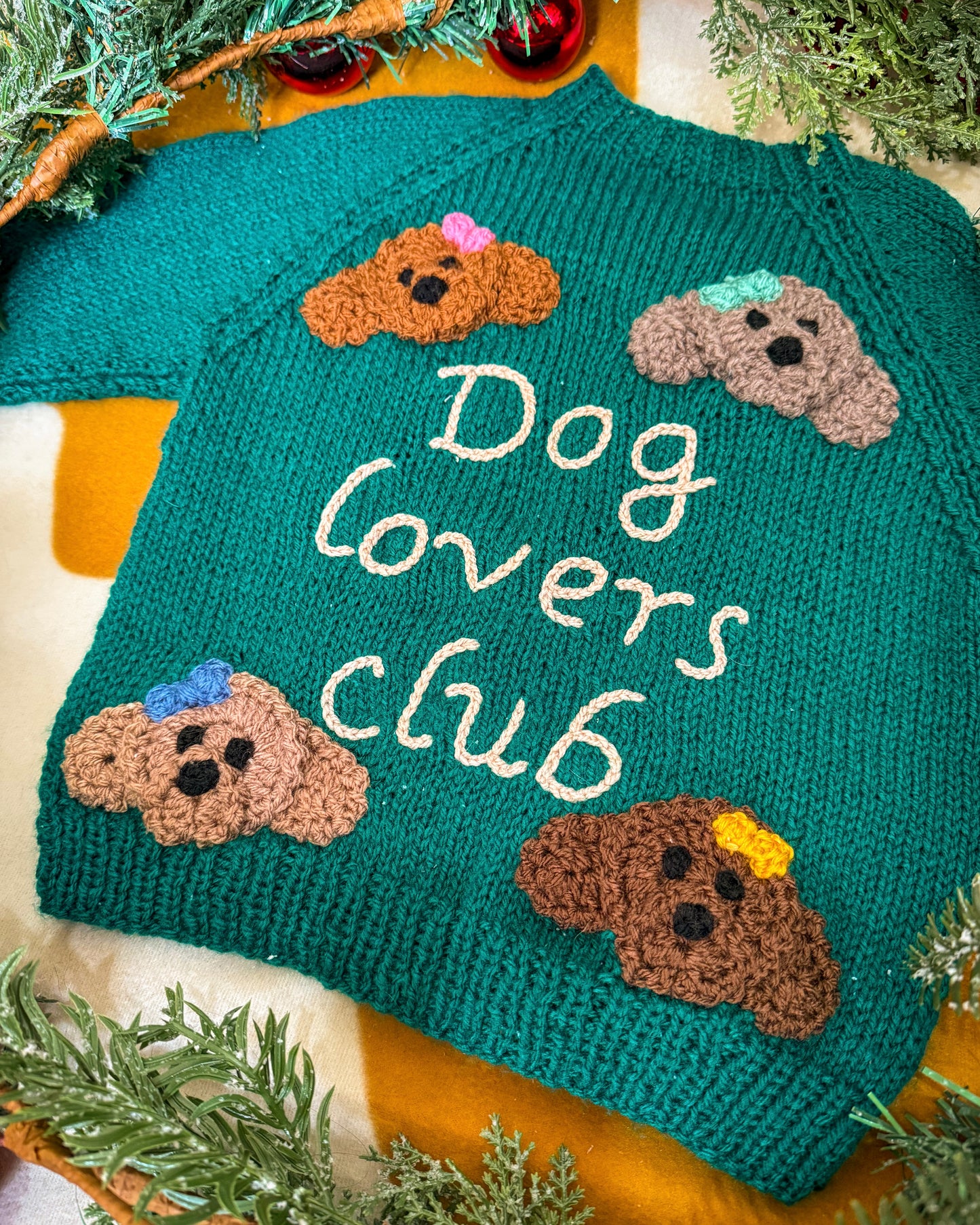 'Dog Lovers Club' cardigan | 1-5