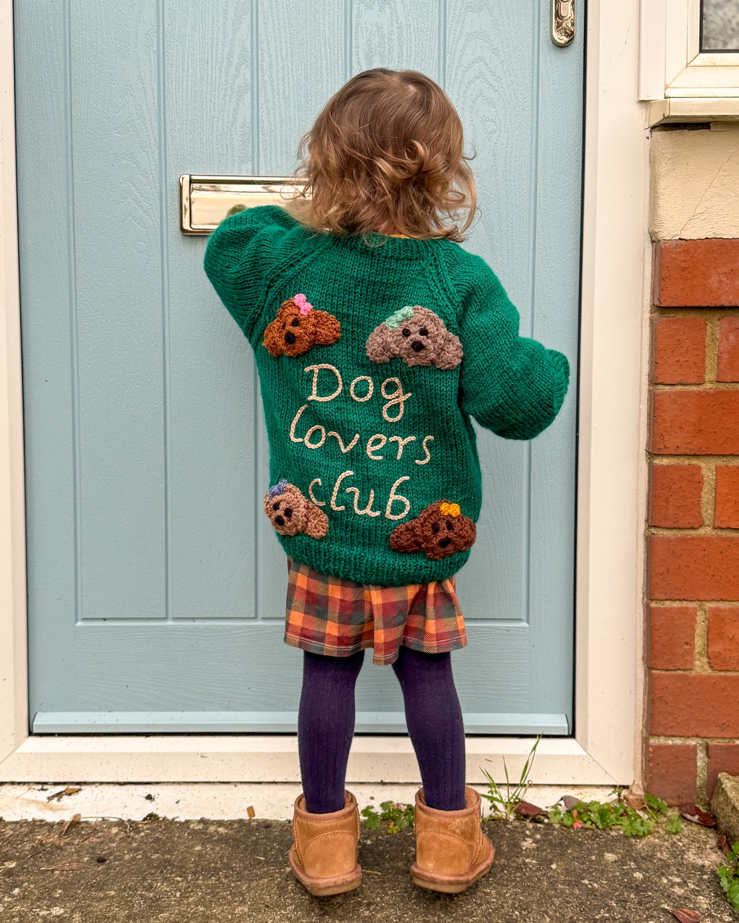 'Dog Lovers Club' cardigan | 1-5