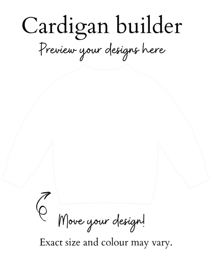 TEST Custom cardigan | Design your own unique knitwear